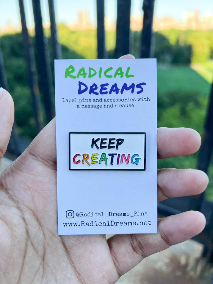 Locking Pin Backs (2) – Radical Dreams Pins